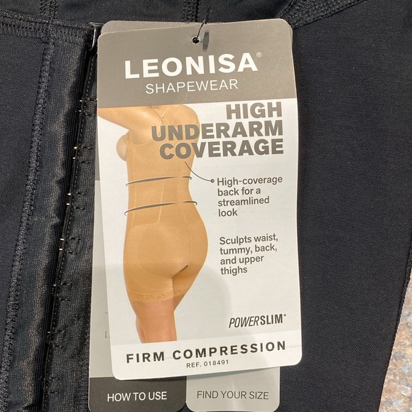 Leonisa Boyshort Bottom Body Shaper with Firm Compression NWT - Picture 4 of 6